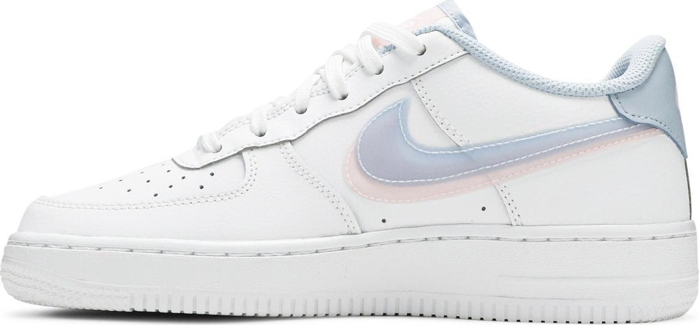 Nike Air Force 1 Low LV8 'Double Swoosh Light Armory Blue' (GS) | Hype Vault Kuala Lumpur | Asia's Top Trusted High-End Sneakers and Streetwear Store