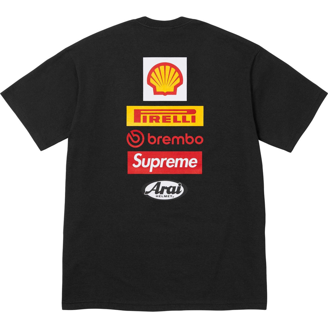 Supreme Ducati Logo Tee Black | Hype Vault