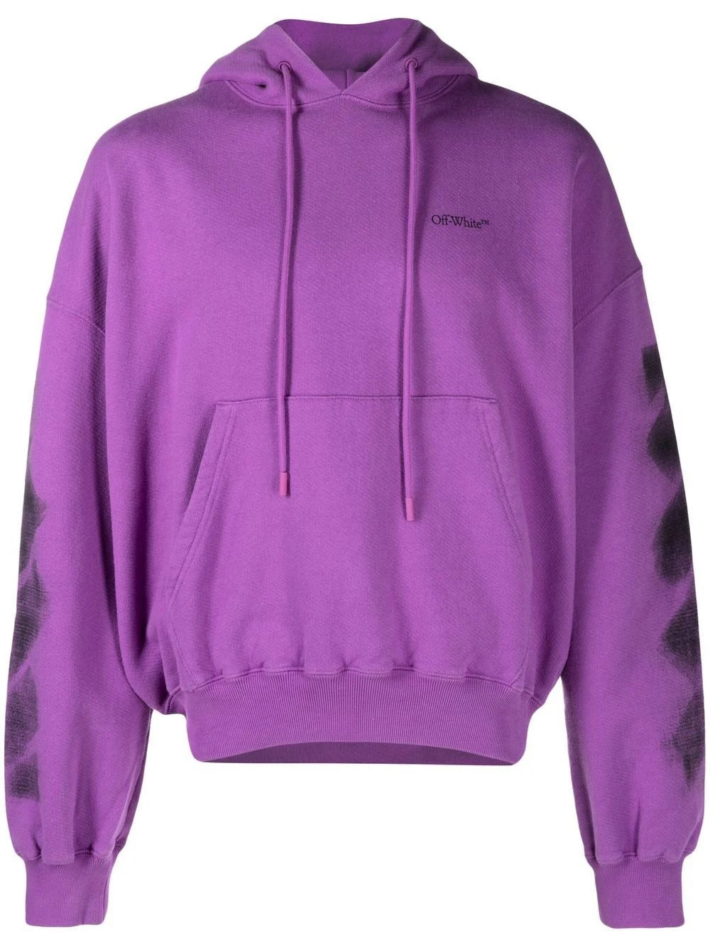 Off-White Jumbo Arrow Boxy Orchid Hoodie | Hype Vault Kuala Lumpur