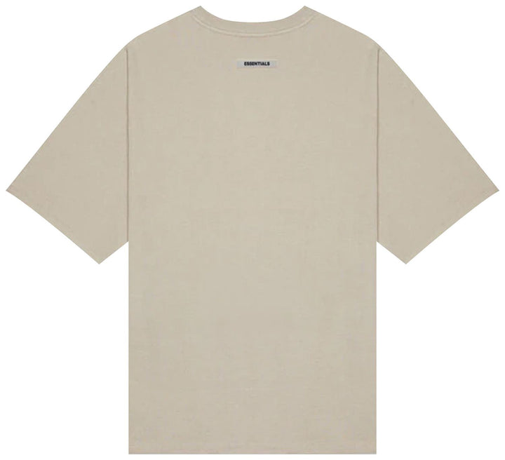 Fear of God Essentials Short-Sleeve Tee 'Tan' Front Logo (SS20) | Hype Vault