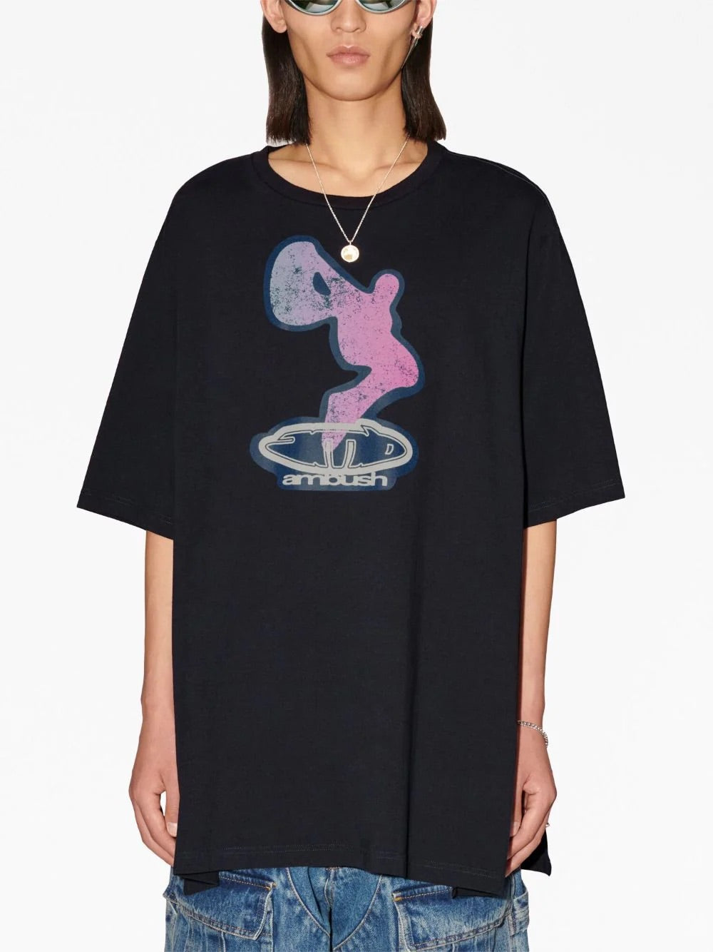 AMBUSH Side Splits Graphic T-Shirt Tap Shoe Purple | Hype Vault Kuala Lumpur