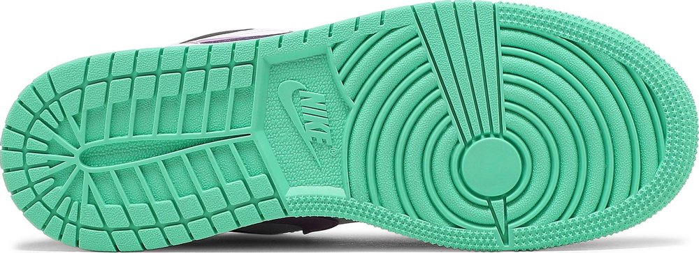 Air Jordan 1 Low 'Green Glow Violet Shock' (GS) | Hype Vault Kuala Lumpur | Asia's Top Trusted High-End Sneakers and Streetwear Store