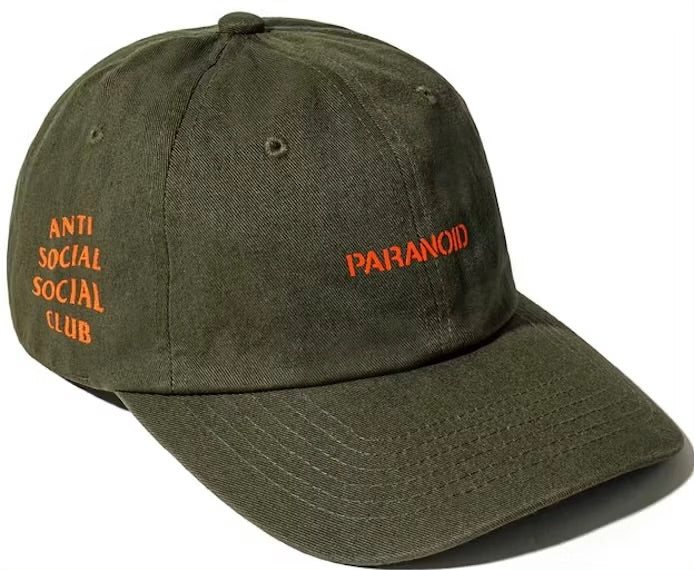 Anti Social Social Club x Undefeated Paranoid Olive Cap | Hype Vault Kuala Lumpur