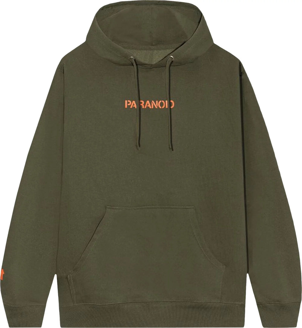 Anti Social Social Club x Undefeated Paranoid Olive Hoodie | Hype Vault Kuala Lumpur