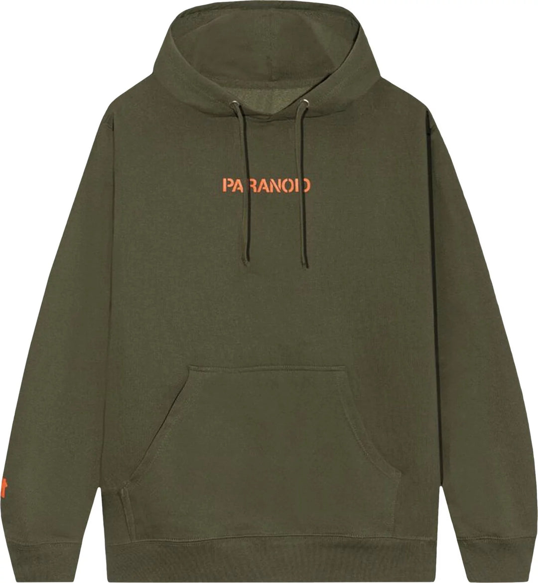 Anti Social Social Club x Undefeated Paranoid Olive Hoodie | Hype Vault Kuala Lumpur