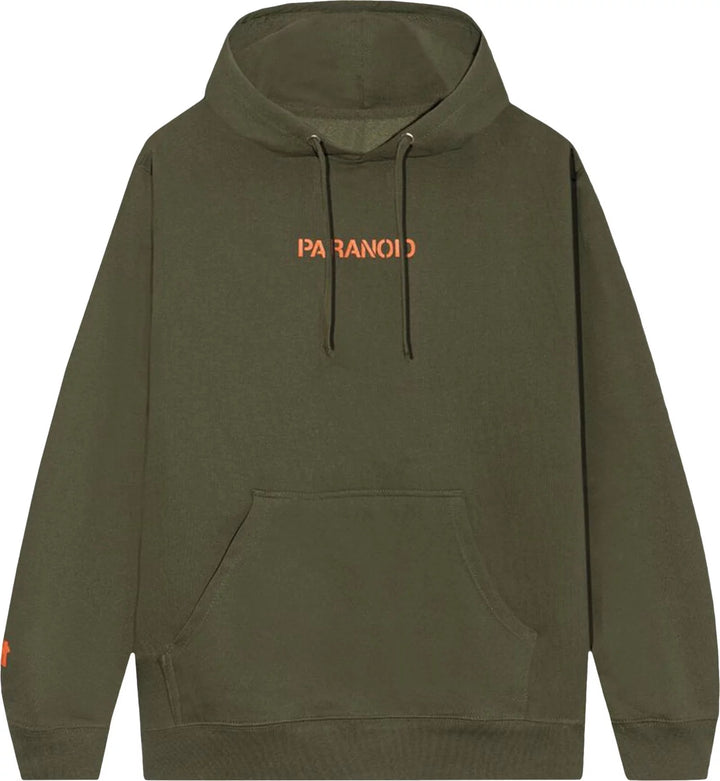 Anti Social Social Club x Undefeated Paranoid Olive Hoodie | Hype Vault Kuala Lumpur