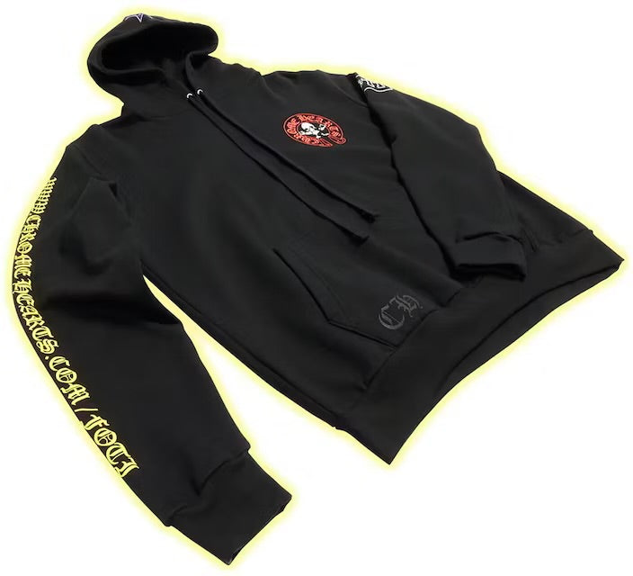 Chrome Hearts Foti Printed Big Logo Black Hoodie | Hype Vault Kuala Lumpur