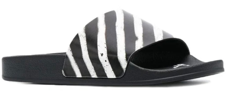 Off-White Industrial Diagonal Stripe Slider | Hype Vault Kuala Lumpur