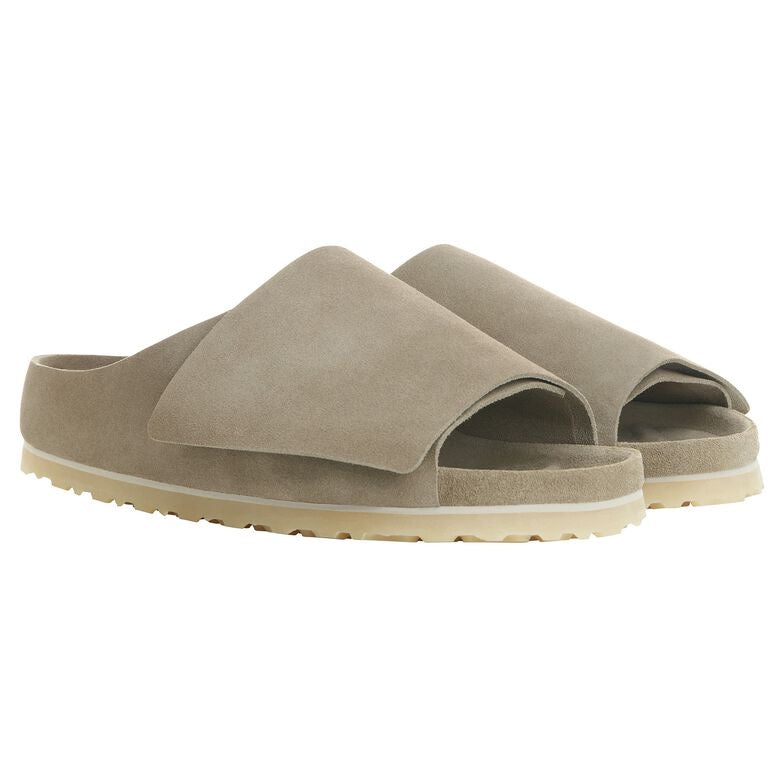 Fear Of God x Birkenstock Los Feliz Suede Taupe | Hype Vault Kuala Lumpur