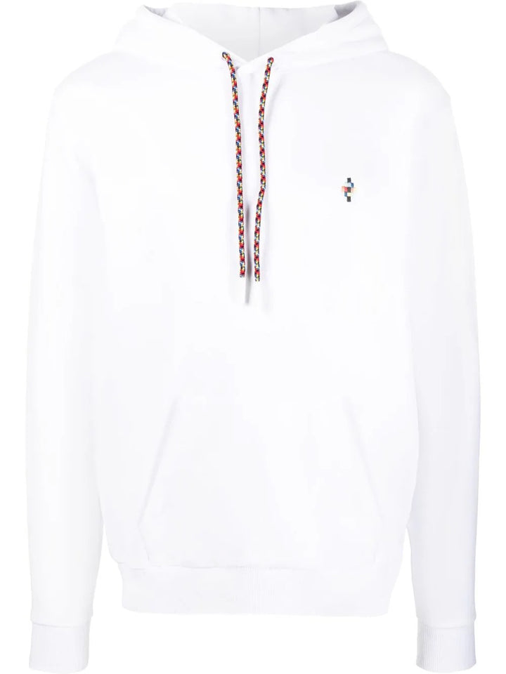 Marcelo Burlon Colourful Cross Regular Hood White Multi | Hype Vault Kuala Lumpur