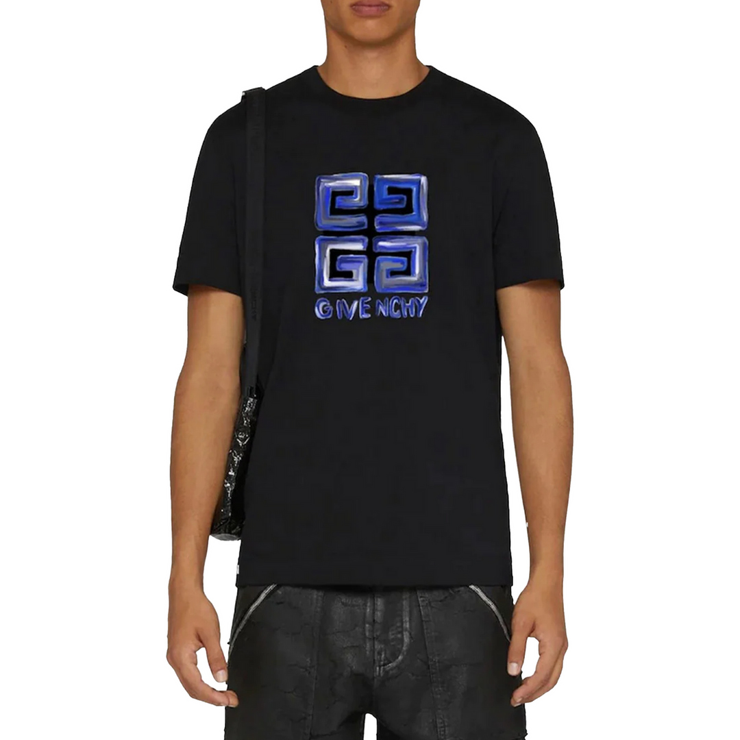 Givenchy 4G Multicolor T-Shirt Black/Blue Slim Fit | Hype Vault Kuala Lumpur | Asia's Top Trusted High-End Sneakers and Streetwear Store