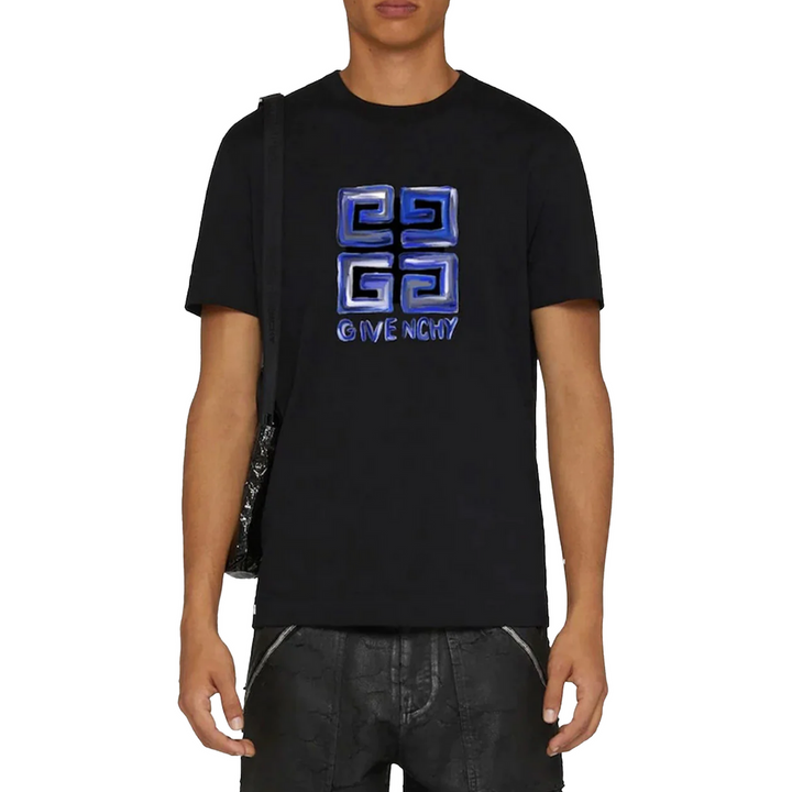 Givenchy 4G Multicolor T-Shirt Black/Blue Slim Fit | Hype Vault Kuala Lumpur | Asia's Top Trusted High-End Sneakers and Streetwear Store