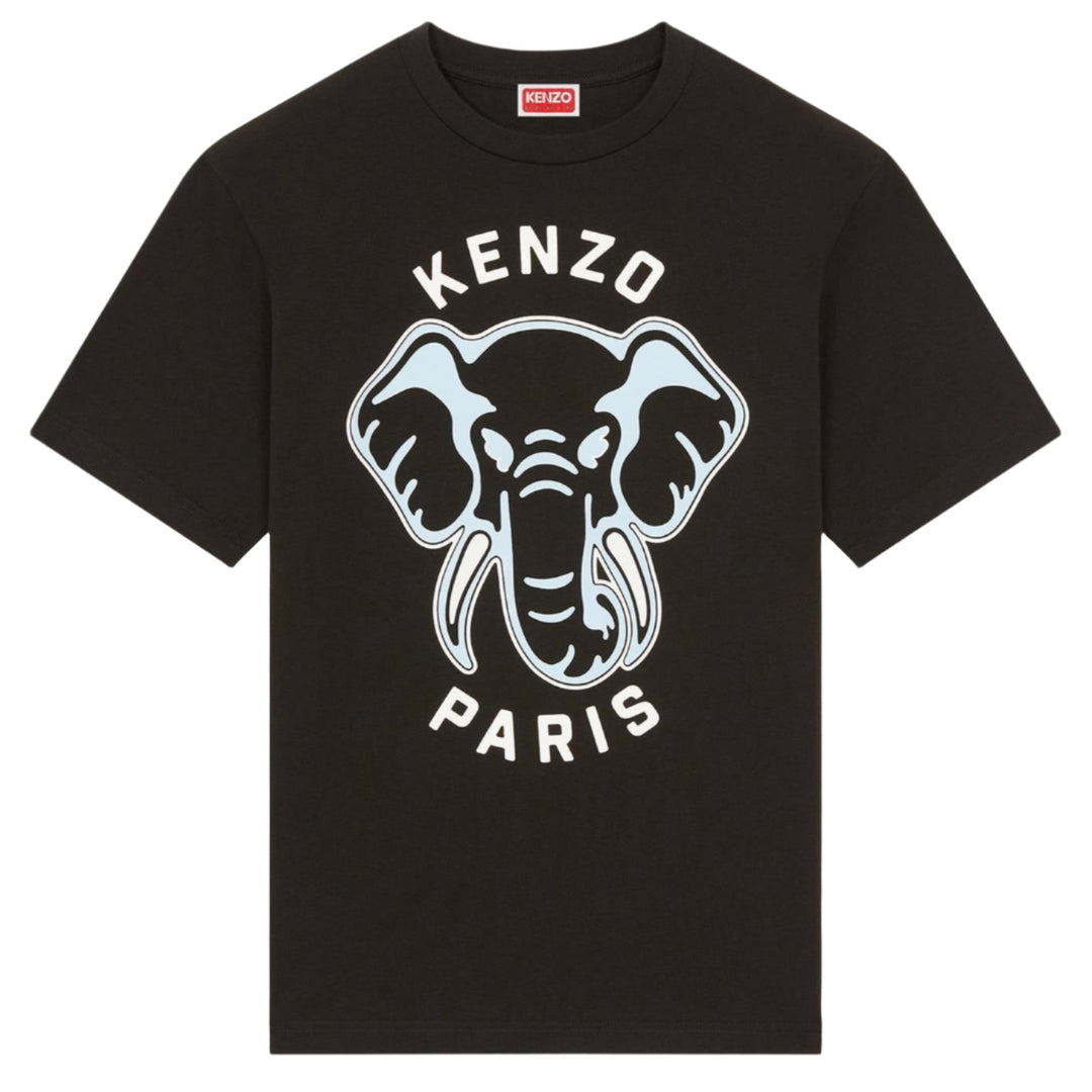 Kenzo Paris Elephant T-Shirt Black (SS23) | Hype Vault