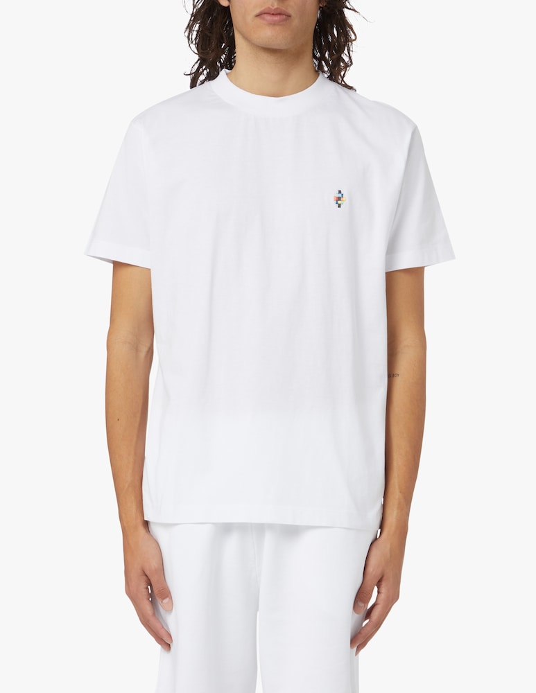 Marcelo Burlon Colourful Cross T-Shirt White | Hype Vault Kuala Lumpur | Asia's Top Trusted High-End Sneakers and Streetwear Store
