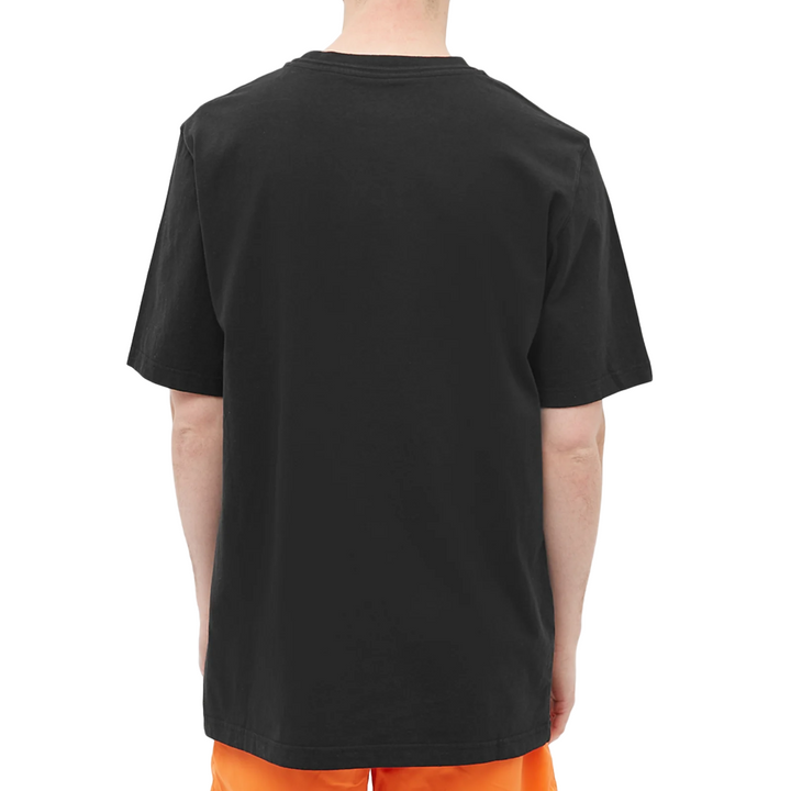 Heron Preston Heron Abstract Oversized T-Shirt Black Orange | Hype Vault Kuala Lumpur