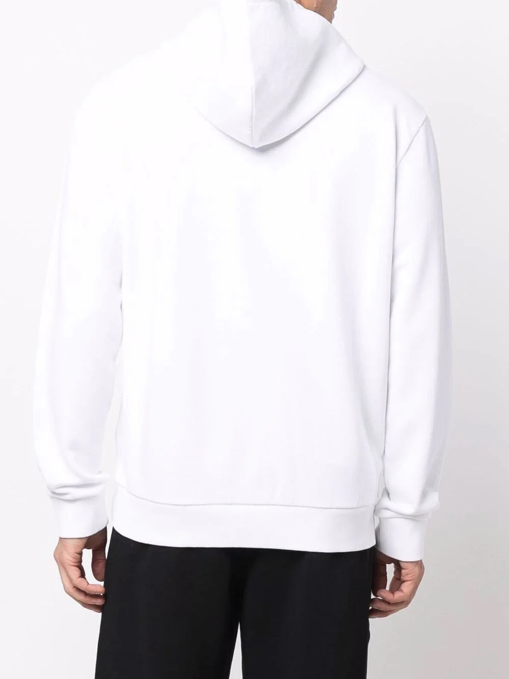 Marcelo Burlon Cross Regular Hoodie White Black | Hype Vault Kuala Lumpur