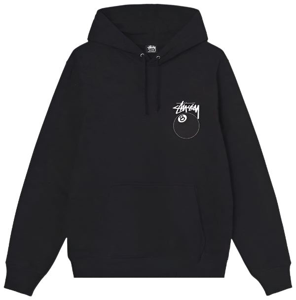 Stussy 8 Ball Hoodie Black | Hype Vault