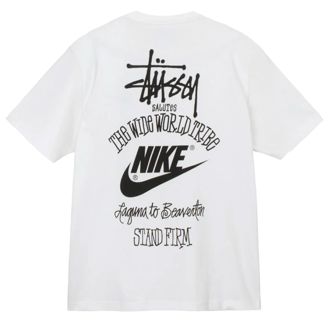 Nike x Stussy The Wide World Tribe Tee ‘White’ (SS23)