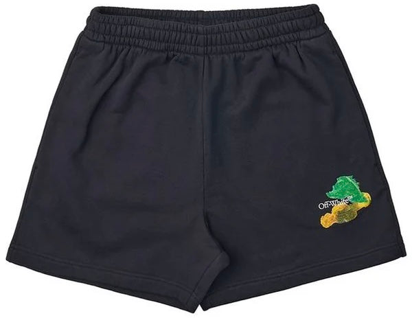 Off-White Brush Arrows-Print Track Shorts | Hype Vault Kuala Lumpur
