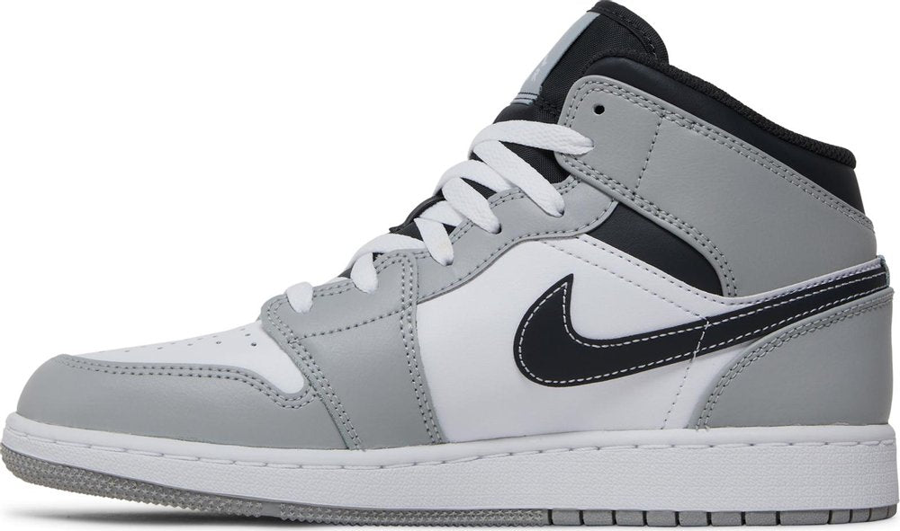 Air Jordan 1 Mid 'Light Smoke Grey Anthracite' (GS) (Size UK6/US6.5Y)