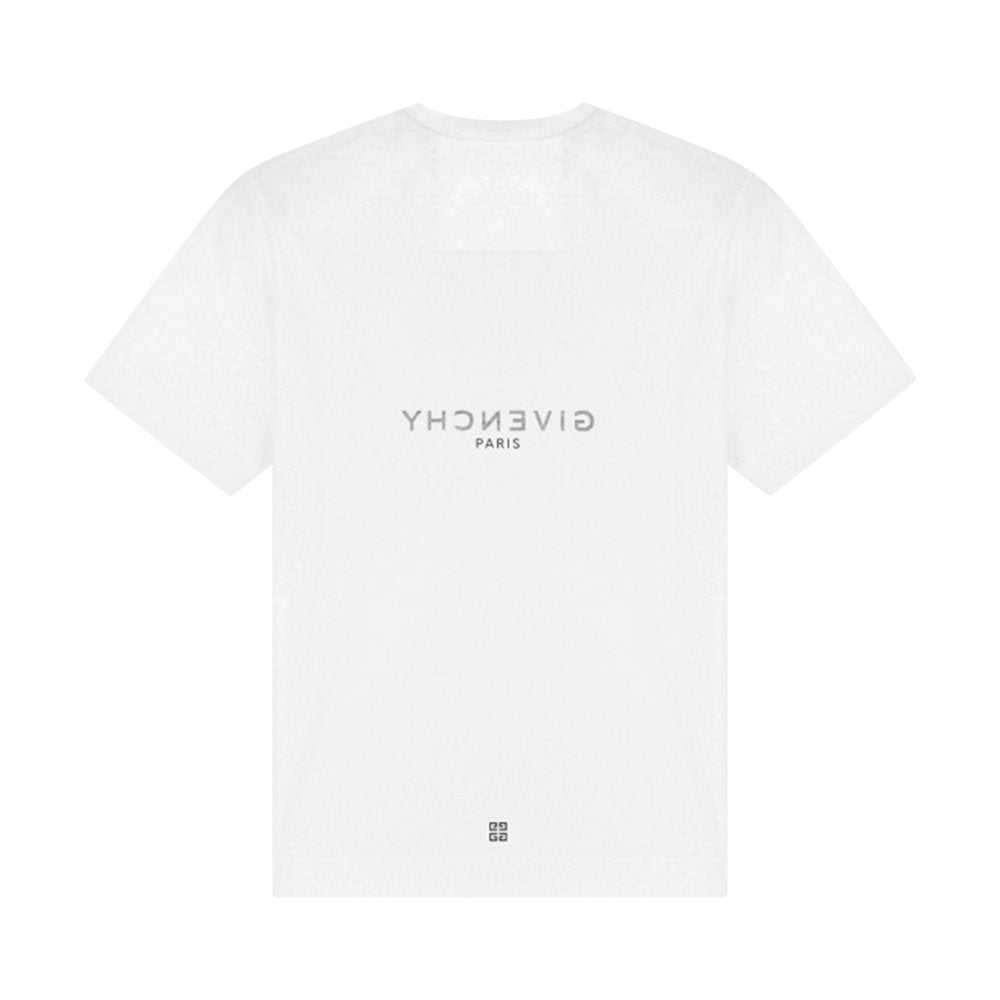 Givenchy Reverse T-Shirt White Oversized Fit | Hype Vault Kuala Lumpur | Asia's Top Trusted High-End Sneakers and Streetwear Store | Guaranteed 100% authentic
