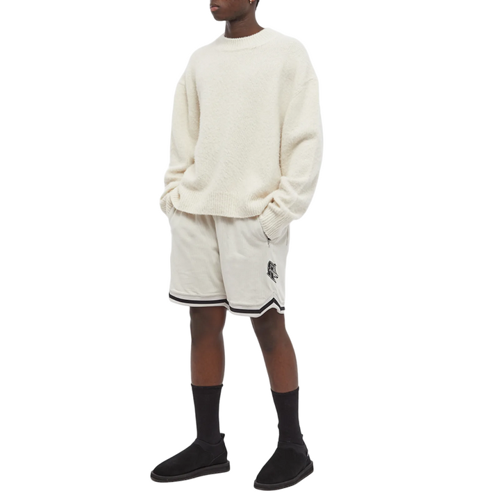 Represent Mesh Basketball Shorts Concrete | Hype Vault Kuala Lumpur
