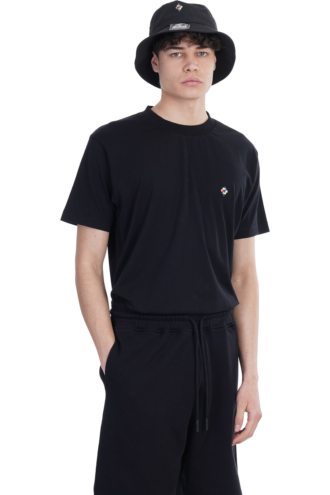Marcelo Burlon Colourful Cross T-Shirt Black | Hype Vault Kuala Lumpur