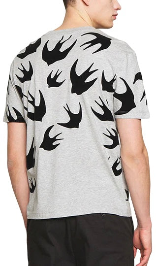 McQ Alexander McQueen Swallow Degradé T-Shirt Grey | Hype Vault Kuala Lumpur