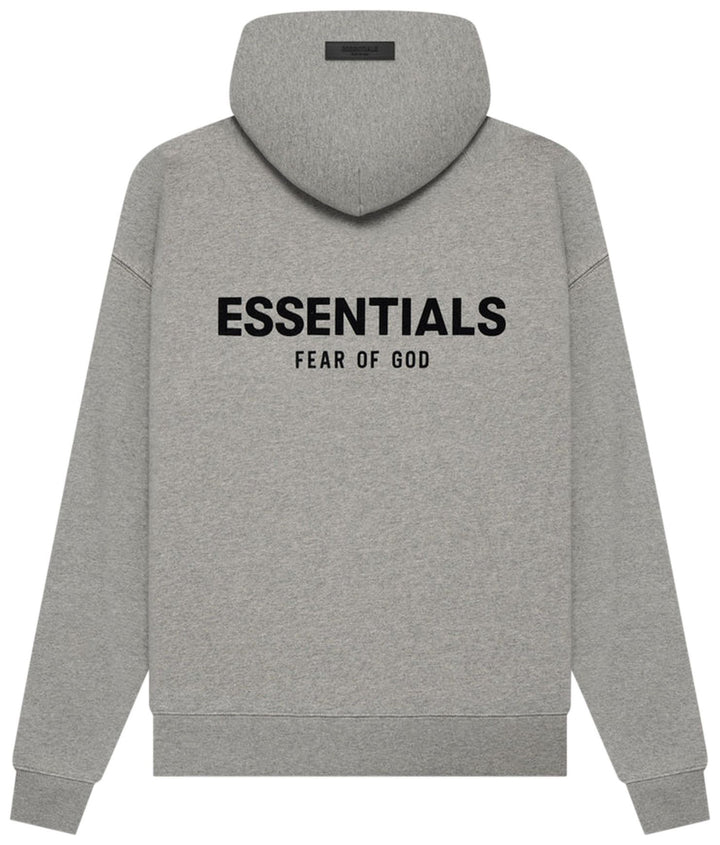 Fear of God Essentials Hoodie Dark Oatmeal (SS22) | Hype Vault