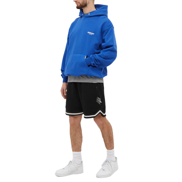 Represent Mesh Basketball Shorts Jet Black | Hype Vault Kuala Lumpur
