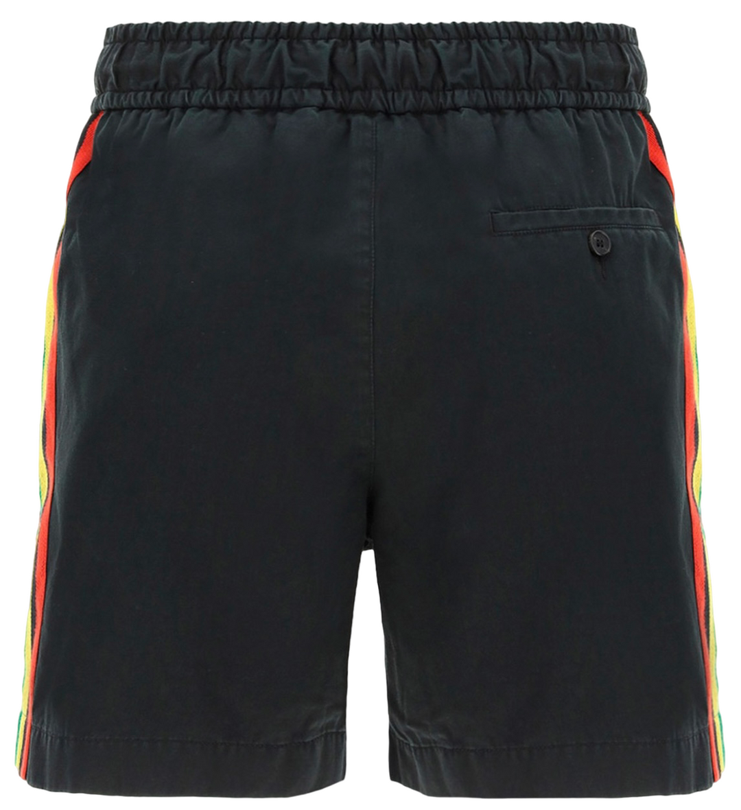 Palm Angels Exodus Striped Track Short Black | Hype Vault Kuala Lumpur