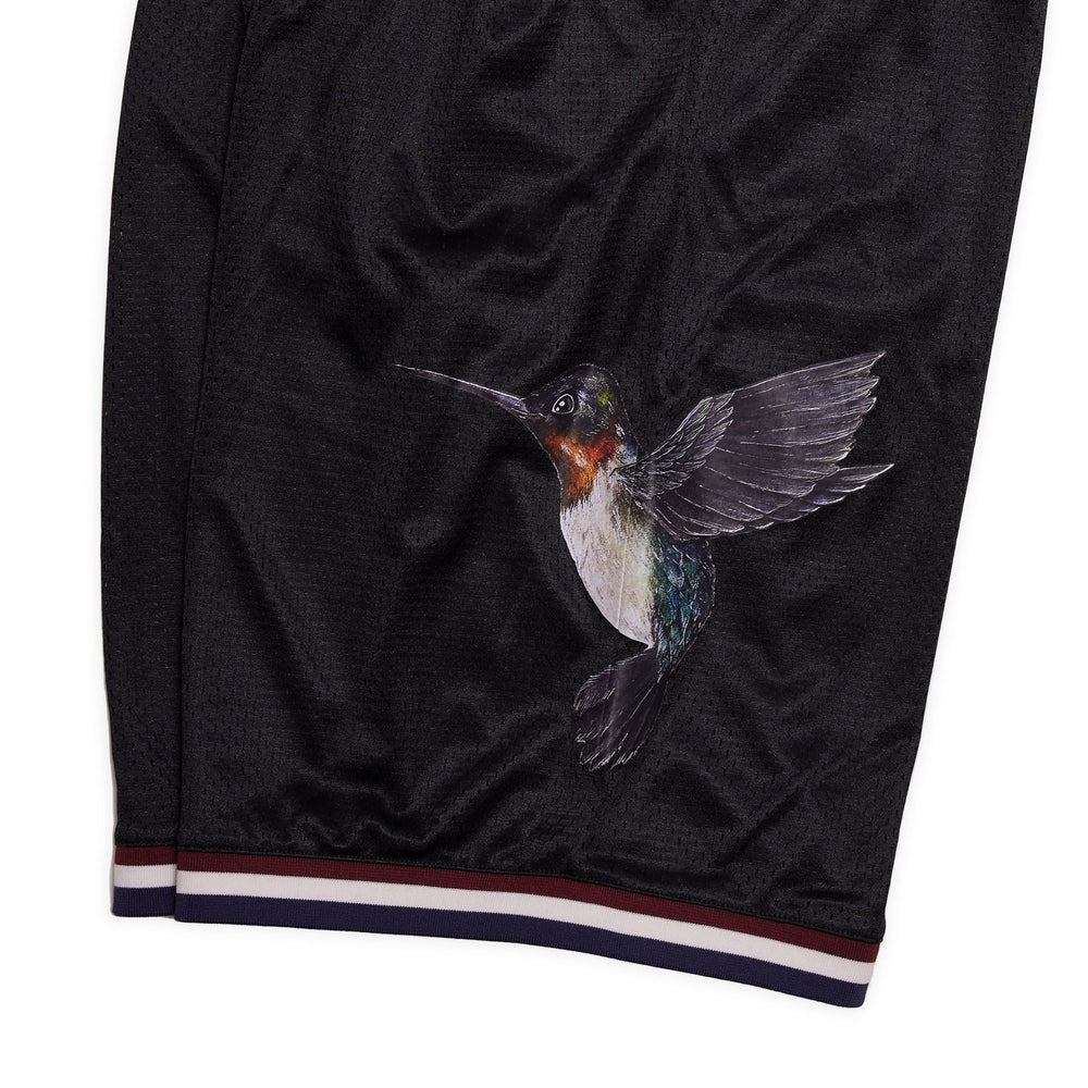 Drew House Hummingbirds Mesh Street Short 'Black' | Hype Vault