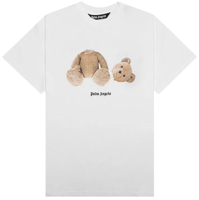 Palm Angels Kill The Bear T-Shirt White Brown | Hype Vault Kuala Lumpur
