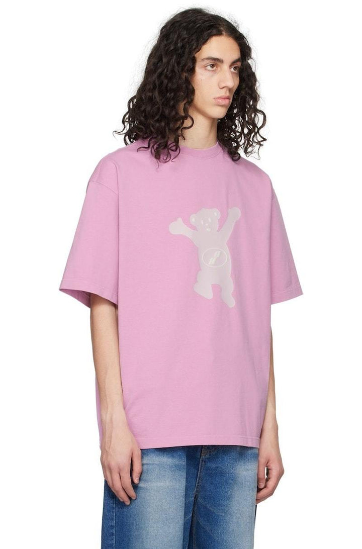 We11done Teddy T-Shirt Pink | Hype Vault Kuala Lumpur
