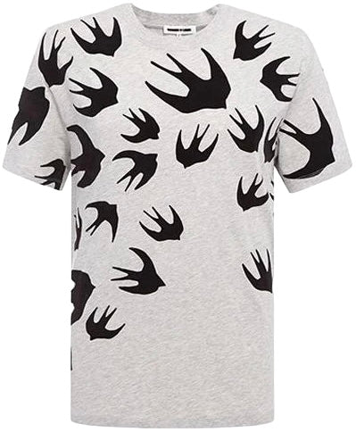 McQ Alexander McQueen Swallow Degradé T-Shirt Grey | Hype Vault Kuala Lumpur