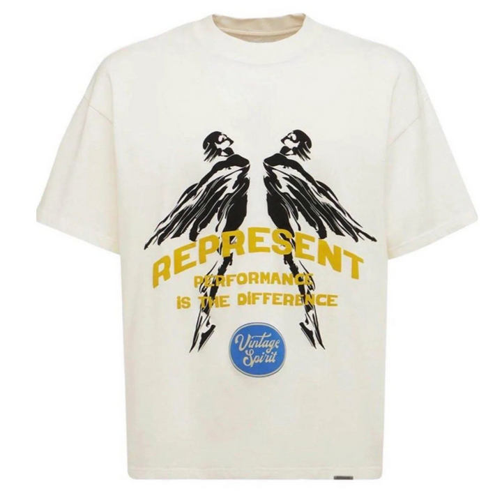 Represent Vintage Spirit T-Shirt Flat White