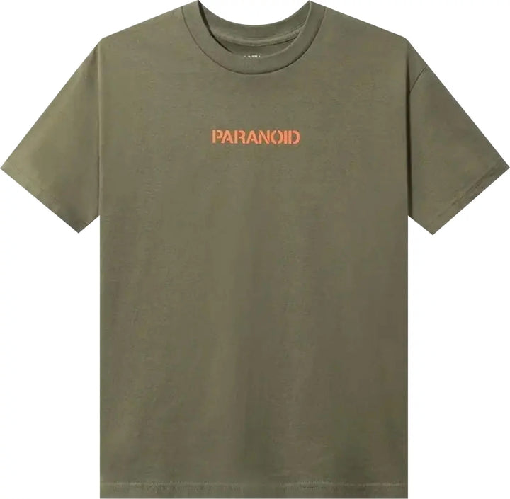 Anti Social Social Club x Undefeated Paranoid Olive Tee | Hype Vault Kuala Lumpur
