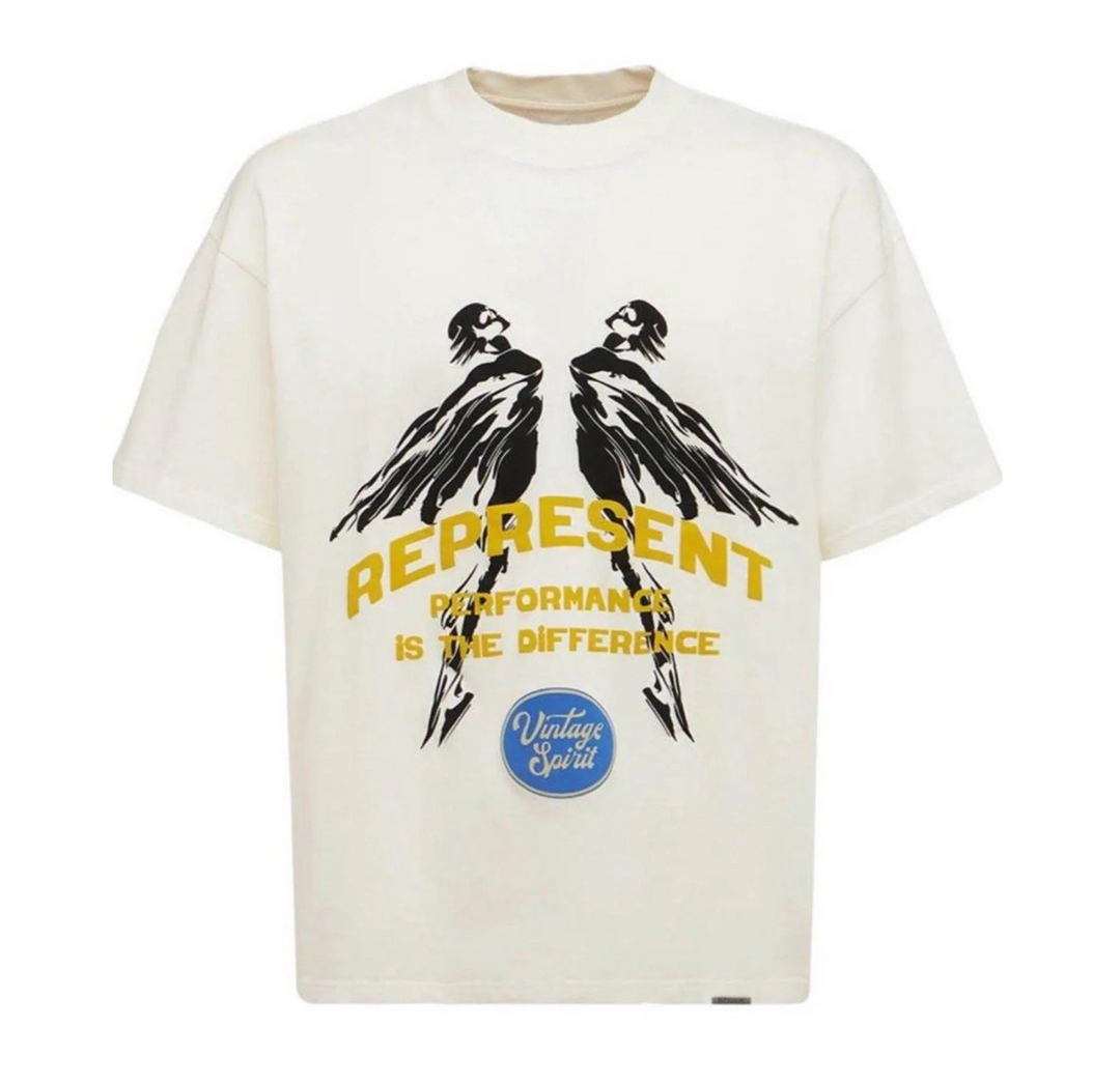 Represent Vintage Spirit T-Shirt Flat White