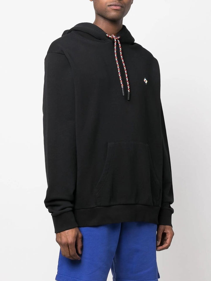 Marcelo Burlon Colourful Cross Regular Hood Black Multi | Hype Vault Kuala Lumpur