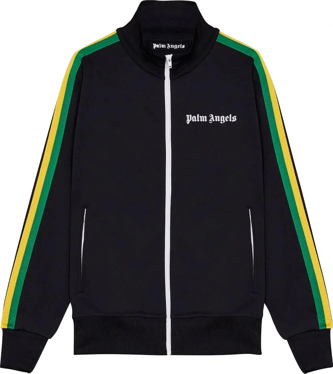 Palm Angels Exodus Classic Track Jacket Black White | Hype Vault Kuala Lumpur