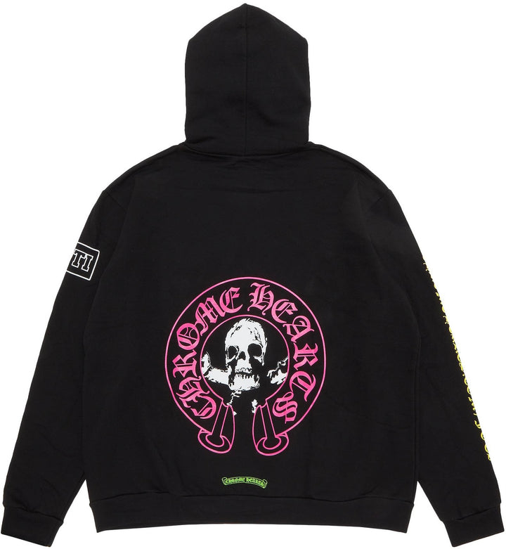 Chrome Hearts Foti Printed Big Logo Black Hoodie | Hype Vault Kuala Lumpur