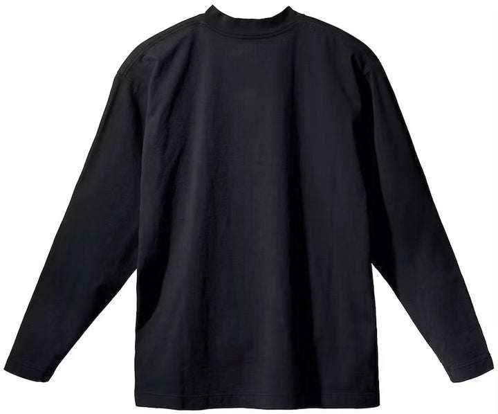 Yeezy Gap Engineered by Balenciaga Logo Long Sleeve Tee Black | Vault Kuala Lumpur