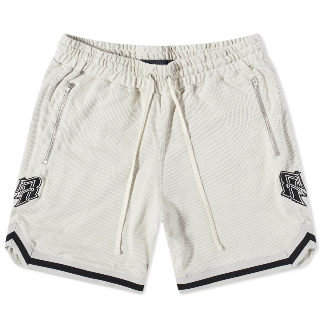 Represent Mesh Basketball Shorts Concrete | Hype Vault Kuala Lumpur
