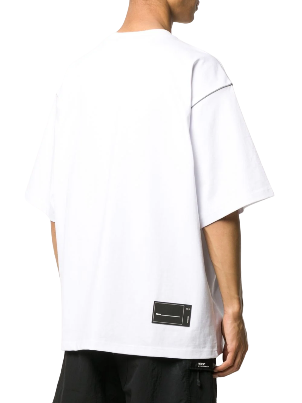 We11done Reflective Logo T-Shirt White | Hype Vault Kuala Lumpur