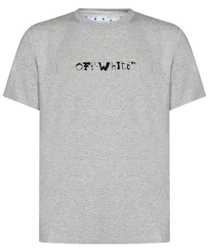 Off-White Faces Oversized Skate S/S Melange Grey T-Shirt | Hype Vault Kuala Lumpur