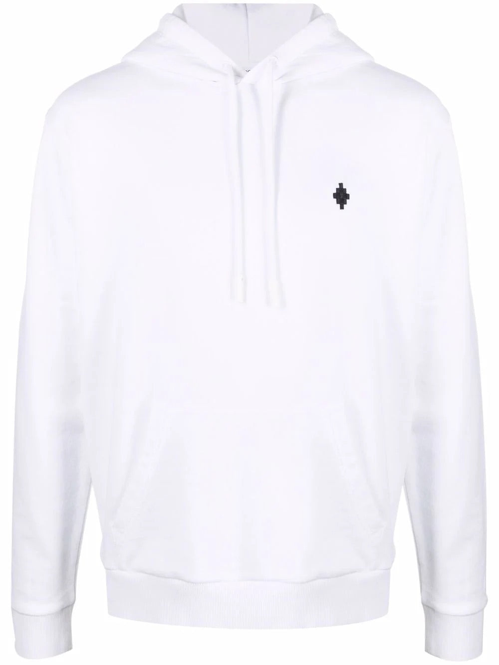 Marcelo Burlon Cross Regular Hoodie White Black | Hype Vault Kuala Lumpur