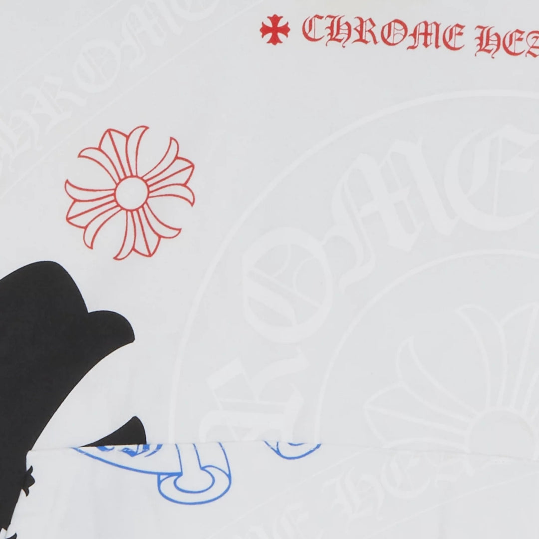 Chrome Hearts Stencil White Hoodie | Hype Vault Kuala Lumpur