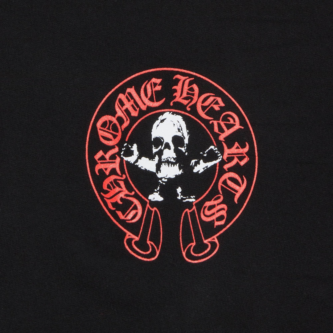 Chrome Hearts Foti Printed Big Logo Black Hoodie | Hype Vault Kuala Lumpur