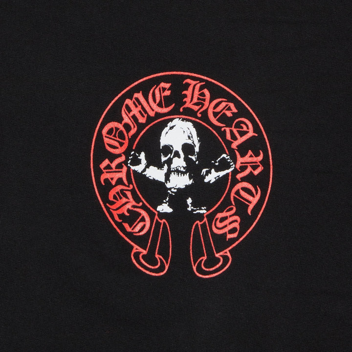 Chrome Hearts Foti Printed Big Logo Black Hoodie | Hype Vault Kuala Lumpur