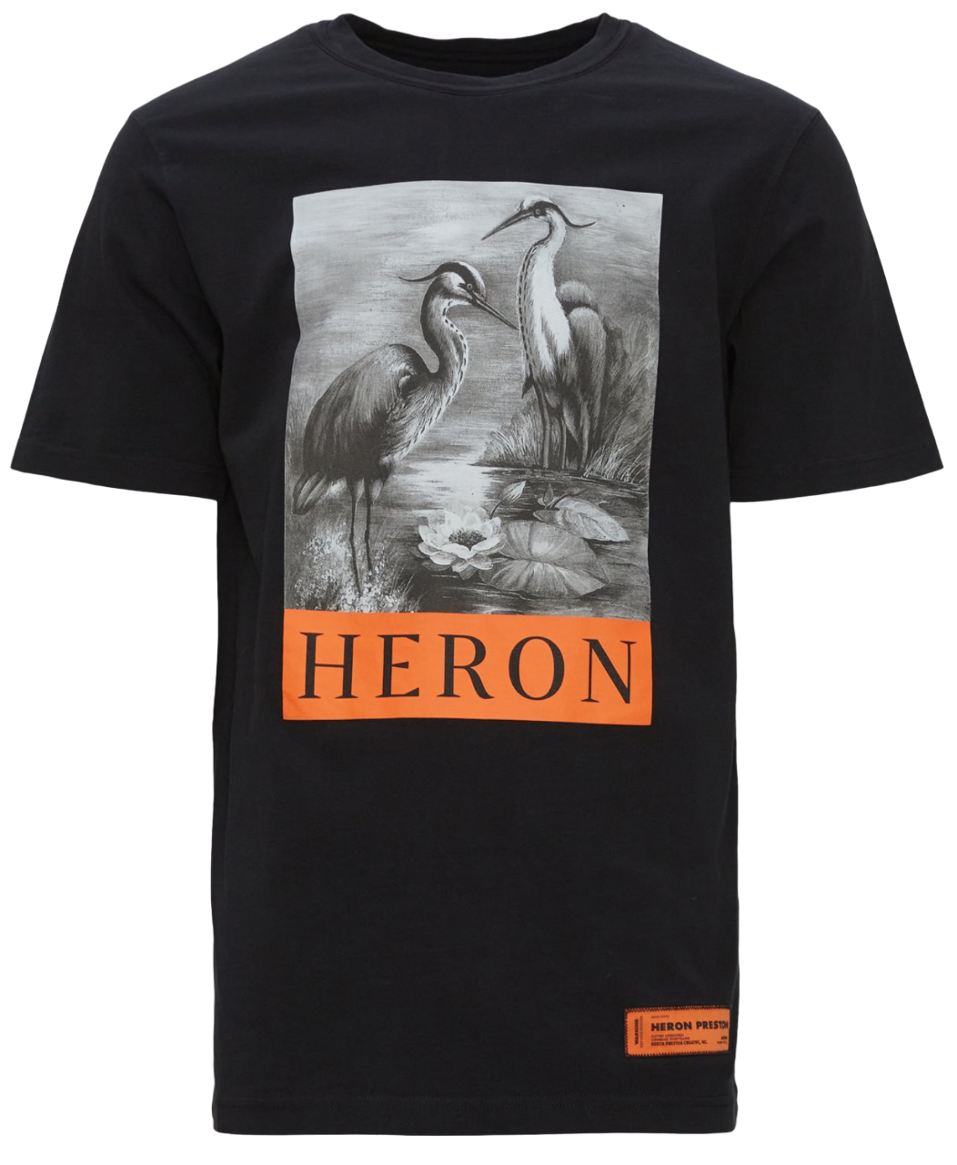 Heron Preston Heron BW Oversized T-Shirt Black White | Hype Vault Kuala Lumpur